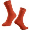 Ponožky FORCE SNAP, oranžové veľkosť produktu S-M Ponožky FORCE SNAP, oranžové veľkosť produktu S-M