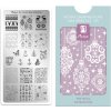 Moyra Stamping Mini platňa na pečiatkovanie č. 105 Moyra Stamping Mini platňa na pečiatkovanie č. 105
