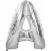 Grabo Nafukovací balónek písmeno A stříbrné 102 cm Grabo Nafukovací balónek písmeno A stříbrné 102 cm