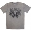 Def Leppard Tribal Skull Stone Wash Grey