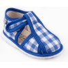 Papučky RAK Bledomodré Vichy Káro Veľkosť: 18 Papučky RAK Bledomodré Vichy Káro Veľkosť: 18