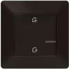 Legrand Valena Life s Netatmo Hlavný bezdrôtový spínač Doma/Mimo domu, čierna Legrand Valena Life s Netatmo Hlavný bezdrôtový spínač Doma/Mimo domu, čierna