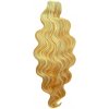 Brčky vlnité česateľné vlasy hnedá-blond melír Brazilian Wave 60cm 150g Brčky vlnité česateľné vlasy hnedá-blond melír Brazilian Wave 60cm 150g