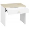 Nábytek PEGAS s.r.o. Dětský psací stůl Elmo 15, Bílá Alpská/Buk Fiord Nábytek PEGAS s.r.o. Dětský psací stůl Elmo 15, Bílá Alpská/Buk Fiord