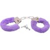 FURRY LOVE HANDCUFFS - Fialové Putá - FURRY LOVE HANDCUFFS - Fialové Putá -