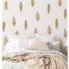 Boho Nálepky na stenu. Boho s perím (3) Boho Nálepky na stenu. Boho s perím (3)