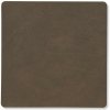 LIND Podtácka Square Nupo kaviárová koža 10x10cm