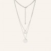 SilveAmo Strieborný vrstvený náhrdelník KL2.1043
