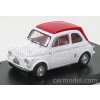 Brumm Fiat 500 595ss Abarth 1964 1:43 Biela červená Brumm Fiat 500 595ss Abarth 1964 1:43 Biela červená