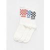 Vans Classic Check Crew (checkerboard white) S, biela Vans Classic Check Crew (checkerboard white) S, biela