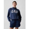 GAP Oversize mikina s logom Tmavomodrá S/M GAP Oversize mikina s logom Tmavomodrá S/M