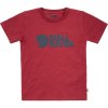 Fjällräven Kids Logo T-shirt Pomegranate Red