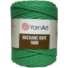 Špagát Macrame Rope 5 MM Tmavo zelená 759 Špagát Macrame Rope 5 MM Tmavo zelená 759