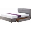 Wilsondo Čalúnená manželská posteľ s úložným priestorom Merida II 160x200 - sivá Wilsondo Čalúnená manželská posteľ s úložným priestorom Merida II 160x200 - sivá