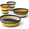 Sea to Summit Frontier UL Collapsible Dinnerware Set 2P 6 Piece Sea to Summit Frontier UL Collapsible Dinnerware Set 2P 6 Piece