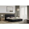 Posteľ MILANO 120x200 čierna s úložným priestorom Posteľ MILANO 120x200 čierna s úložným priestorom