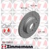 Brzdový kotúč ZIMMERMANN 150.1289.52 Brzdový kotúč ZIMMERMANN 150.1289.52