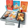 Melissa & Doug Gril pre deti, edukačná kuchynka, príslušenstvo, zmena farby Melissa & Doug Gril pre deti, edukačná kuchynka, príslušenstvo, zmena farby