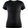 Dámske tričko Craft Pro Dry Nanoweight Black/Black M Dámske tričko Craft Pro Dry Nanoweight Black/Black M