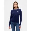 GAP Sveter s logom CashSoft Tmavomodrá XXS GAP Sveter s logom CashSoft Tmavomodrá XXS