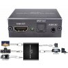 Xput HDMI rozdeľovač (extraktor) na HDMI video a 3,5 mm alebo SPDIF audio, podpora 5.1 DTS HDMI to HDMI Xput HDMI rozdeľovač (extraktor) na HDMI video a 3,5 mm alebo SPDIF audio, podpora 5.1 DTS HDMI to HDMI