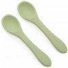 Martoine Detský príbor lyžička Olive green 2 ks Martoine Detský príbor lyžička Olive green 2 ks