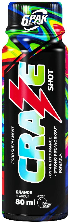 6PAK Nutrition Craze Shot 80 ml