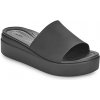Crocs Šľapky Brooklyn Slide Čierna