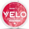 Velo Strawberry ice 3 dots 10 mg/g 20 vrecúšok Velo Strawberry ice 3 dots 10 mg/g 20 vrecúšok