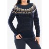Dámsky sveter Fjallraven Ovik Knit Sweater - dark navy Dámsky sveter Fjallraven Ovik Knit Sweater - dark navy