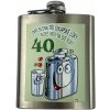 DIVJA Dárková placatka Dáš si dva tři chlapské loky - 40tka 200 ml (B1533) DIVJA Dárková placatka Dáš si dva tři chlapské loky - 40tka 200 ml (B1533)