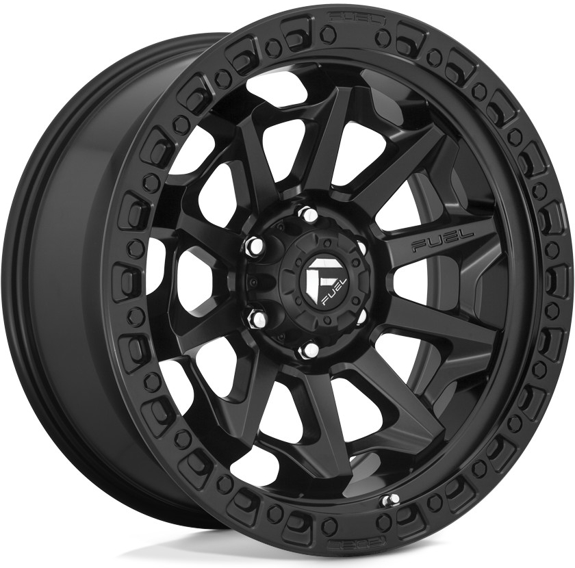 FUEL COVERT 9x18 5x127 ET-12 matt black