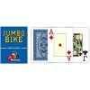 Modiano Poker Bike Trophy 2 Jumbo Index Profi plastové karty modré