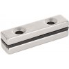 Sada obdĺžnikových magnetov s otvormi na skrutky 40 x 10 x 5 mm, 2 ks, GEKO Sada obdĺžnikových magnetov s otvormi na skrutky 40 x 10 x 5 mm, 2 ks, GEKO