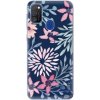Odolné silikónové puzdro iSaprio - Leaves on Blue - Samsung Galaxy M21 Odolné silikónové puzdro iSaprio - Leaves on Blue - Samsung Galaxy M21