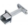 Držák zábradlí pro čtyřhrannou trubku 40 x 40 x 2,0 mm, nerez broušená V2A Držák zábradlí pro čtyřhrannou trubku 40 x 40 x 2,0 mm, nerez broušená V2A