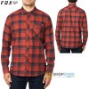 Fox Gamut Stretch flanelová košeľa, tehlová, XL Fox Gamut Stretch flanelová košeľa, tehlová, XL