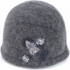 Čiapka Elegancia Flory - sivá cz16523 Čiapka Elegancia Flory - sivá cz16523