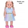 Wiky Chodiaca bábika Eliška 41cm - modré šaty Wiky Chodiaca bábika Eliška 41cm - modré šaty