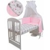 TOMI 23 Súprava Mackovia 14 ružová/ružová 4 diely (obliečky+hniezdo+voál) TOMI 23 Súprava Mackovia 14 ružová/ružová 4 diely (obliečky+hniezdo+voál)
