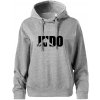 Judo - Nápis - Oversized mikina dámská Moon - kratšia + širšia - XS ( Tmavosivý melír ) Judo - Nápis - Oversized mikina dámská Moon - kratšia + širšia - XS ( Tmavosivý melír )