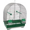 Klec Bird Jewel KS8 40x25,5x47,5cm šedá a zelená Klec Bird Jewel KS8 40x25,5x47,5cm šedá a zelená