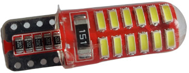 LED žiarovky CANBUS 24SMD 3014 T10e (W5W) SILCA White 12V