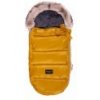Detský fusak Baby Nellys STYLE 4 v 1 s kožušinkou a mašličkou, 110 x 50 cm, horčica Detský fusak Baby Nellys STYLE 4 v 1 s kožušinkou a mašličkou, 110 x 50 cm, horčica