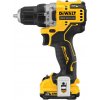 DEWALT Akumulátorový vŕtací skrutkovač 12 V bez uhlíkovej kefky (2 x 2,0 Ah akumulátor + nabíjačka) DCD701D2 DEWALT Akumulátorový vŕtací skrutkovač 12 V bez uhlíkovej kefky (2 x 2,0 Ah akumulátor + nabíjačka) DCD701D2