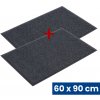 Odolná vstupná kobercová rohož s PVC 1+1 ZADARMO, 60 x 90 cm, sivá Odolná vstupná kobercová rohož s PVC 1+1 ZADARMO, 60 x 90 cm, sivá