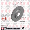 Brzdový kotúč ZIMMERMANN 285.3527.20 Brzdový kotúč ZIMMERMANN 285.3527.20