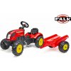 Falk šliapací traktor 2058L Country Farmer s vlečkou – červený 3016202058128 Falk šliapací traktor 2058L Country Farmer s vlečkou – červený 3016202058128
