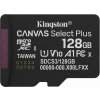 Kingston MicroSDXC 128GB Canvas Select Plus SDCS3/128GBSP Kingston MicroSDXC 128GB Canvas Select Plus SDCS3/128GBSP