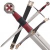 Art Gladius Križiacky meč Knights Of Heaven s Čiernené záštitou a hlavicou Art Gladius Križiacky meč Knights Of Heaven s Čiernené záštitou a hlavicou